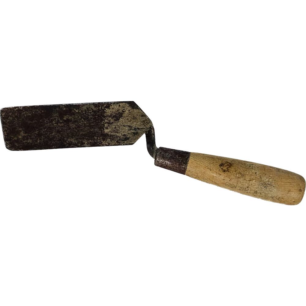 Marshalltown Brick Trowel Vintage USA 52 Masonry Hand Tool Wood Handle Steel